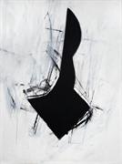 12 Torso, 2009, Oel und Kohle auf Leinwand, 80 x 65 cm